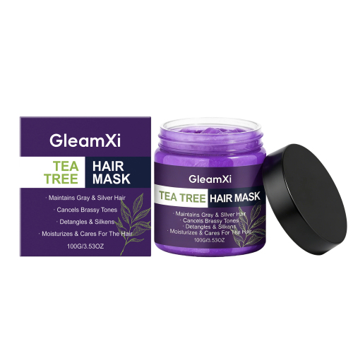 GleamXi 柔顺护理发膜 解结保湿补水滋润轻盈呵护秀发丝滑飘逸清爽