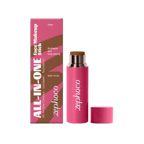 zephoco 多功能彩妆棒（深肤色）便捷修容柔焦哑光眼影打造立体妆容