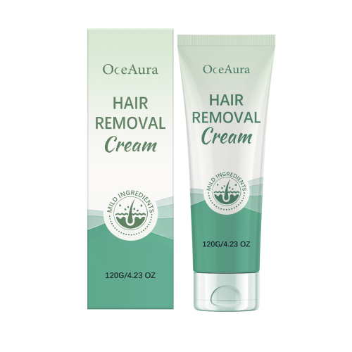 OceAura 保湿脱毛膏 光滑细腻身体皮肤质地清爽温和不刺激脱毛膏