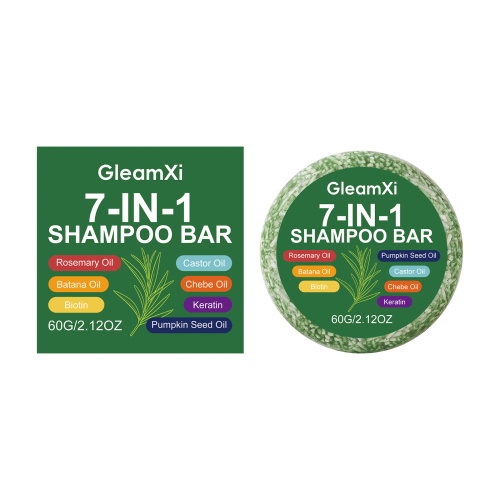 GleamXi 头皮护理洗发皂 日常柔顺蓬松发丝头皮洁净清爽洗发皂