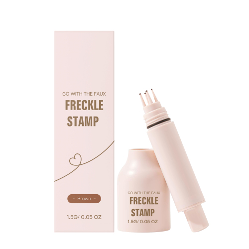 AMZ 棕色防水雀斑印章笔 打造创意欧美风伪雀斑妆丝滑上色百搭便捷笔