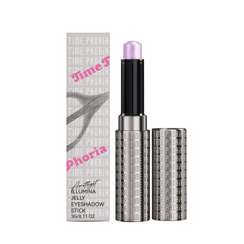 AMZ 亮色果冻眼影棒（珠光紫色）清透水光爆闪果冻眼影多色可选日常约会妆容提亮