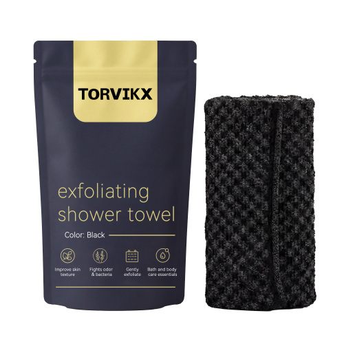 TORVIKX 去角质沐浴巾 清洁角质便捷耐用洁净肌肤温和柔肤搓澡洗漱