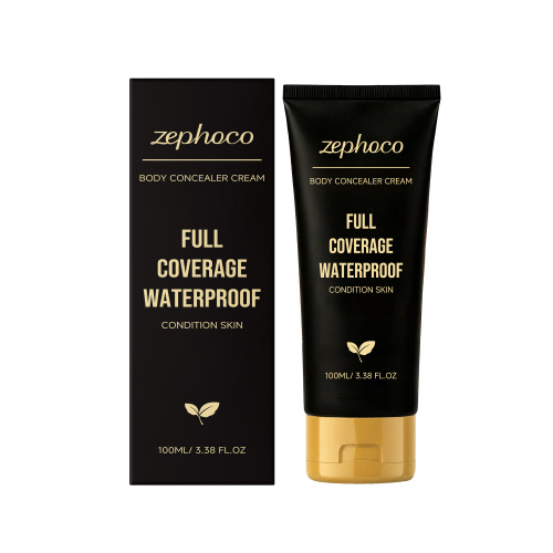 zephoco 古铜色身体遮瑕霜 身体肌肤自然遮盖瑕疵肤色修饰服帖持妆