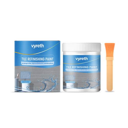 vyreth 瓷砖改色漆(灰色) 防水防污免砸砖翻新适合厨卫墙面地面改造