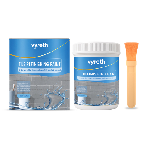 vyreth 瓷砖改色漆(灰色)  防水防污免砸砖翻新适合厨卫墙面地面改造