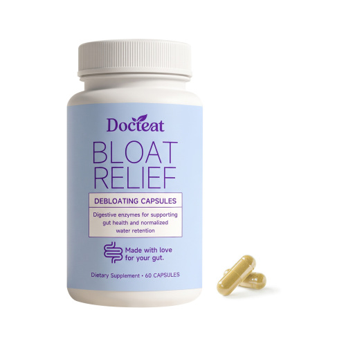 DOCTEAT 腹胀支持胶囊 支持消化平衡轻盈舒适多酶协同草本配方胶囊