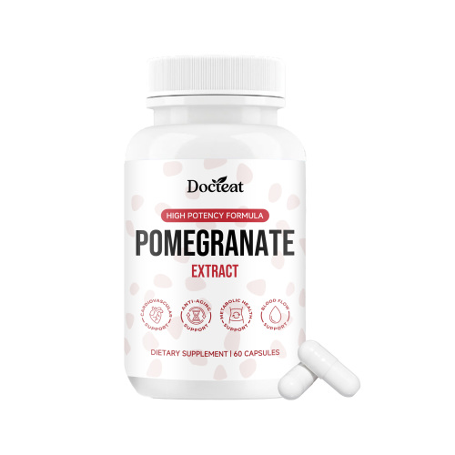 Docteat 石榴提取物胶囊 呵护身体营养活力舒适日常膳食补充胶囊