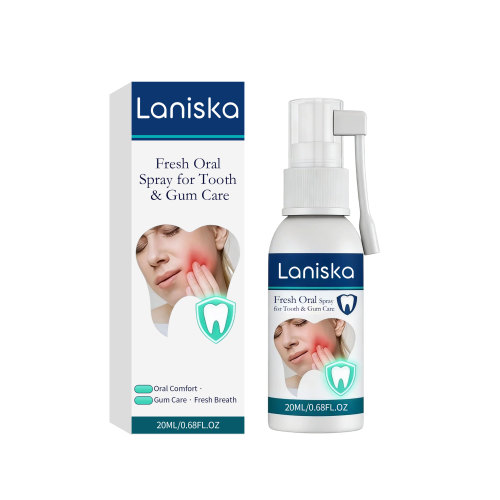 Laniska 口腔护理喷雾 温和成分呵护口腔清爽舒适便捷易使用喷雾