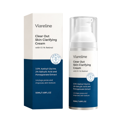 Viareline 净肤亮肤霜 呵护细腻面部肌肤顺滑易涂抹清爽舒适护肤霜