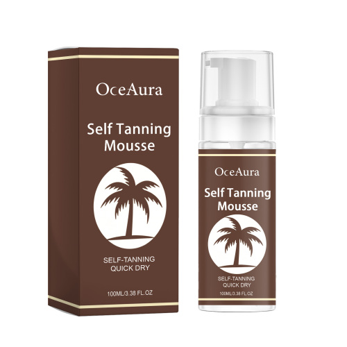 OceAura 保湿助黑慕斯 夏季户外沙滩免晒打造古铜色肌肤滋润慕斯