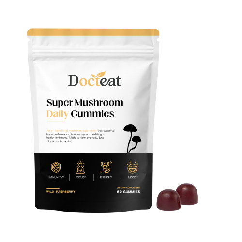 Docteat 十合一蘑菇软糖 植物温和配方营养补充日常身体护理软糖