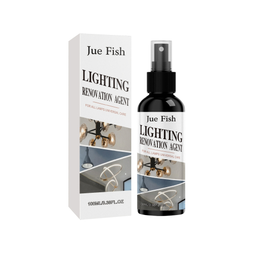 Jue Fish 水晶灯清洁剂 日常家用吊灯清洁增亮便捷家居护理剂
