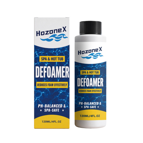 HozoneX 热水浴缸消泡剂 高浓缩快效泡池恒温水体亲和控量消泡剂