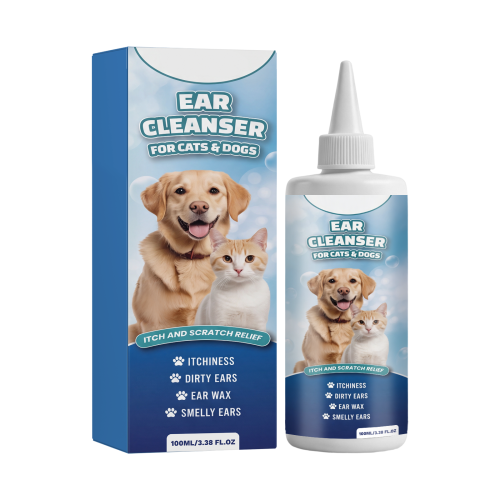 AMZ 猫狗专用耳部清洁剂 宠物耳部污垢温和清洁去异味日常舒适呵护
