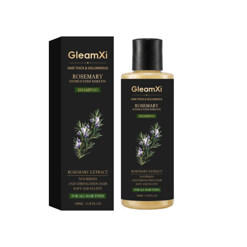 GleamXi 迷迭香洗发水 温和清洁头皮植萃成分保湿蓬松顺滑光泽护发