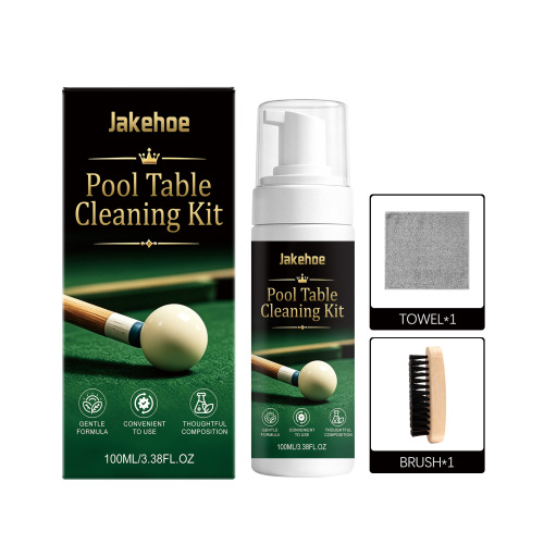 Jakehoe 台球桌清洁套装 日常娱乐台球桌温和去污除尘便携清洁剂
