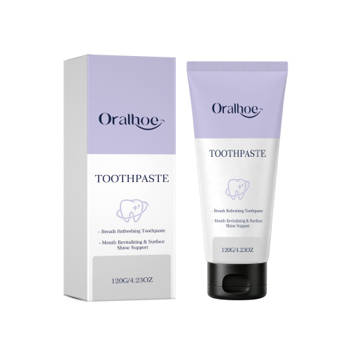 ORALHOE 清新薄荷牙膏 日常呵护清洁牙齿表面污渍泛黄清新口气