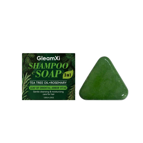 GleamXi 三合一温和洗发皂 清洁头皮柔顺秀发自然清香清爽洗发皂