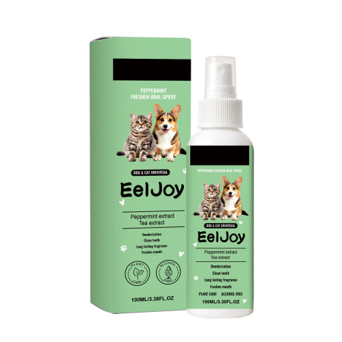 EelJoy 宠物口腔清新喷雾 茶叶提取物成分清洁宠物猫狗口腔口气