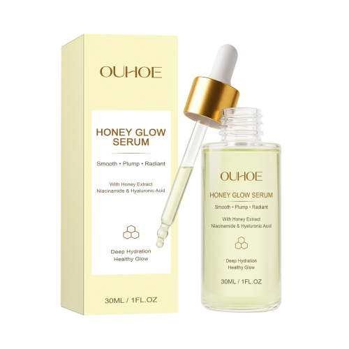 OUHOE 蜂蜜焕亮精华液 保湿顺滑透亮肌肤居家日常面部补水精华液