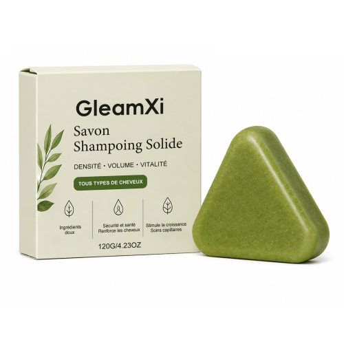 GleamXi 护理洗发皂 温和清洁头皮柔顺秀发滋润发根清爽蓬松香皂