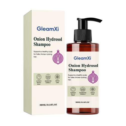 GleamXi 洋葱滋养柔顺洗发水 温和清洁滋养头皮柔顺发丝减躁 洗发水