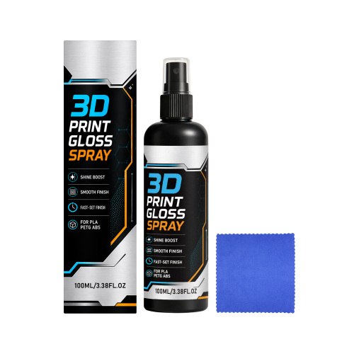AMZ 3D打印光亮喷雾 光亮成膜柔化层纹快干成型防尘防指纹喷雾
