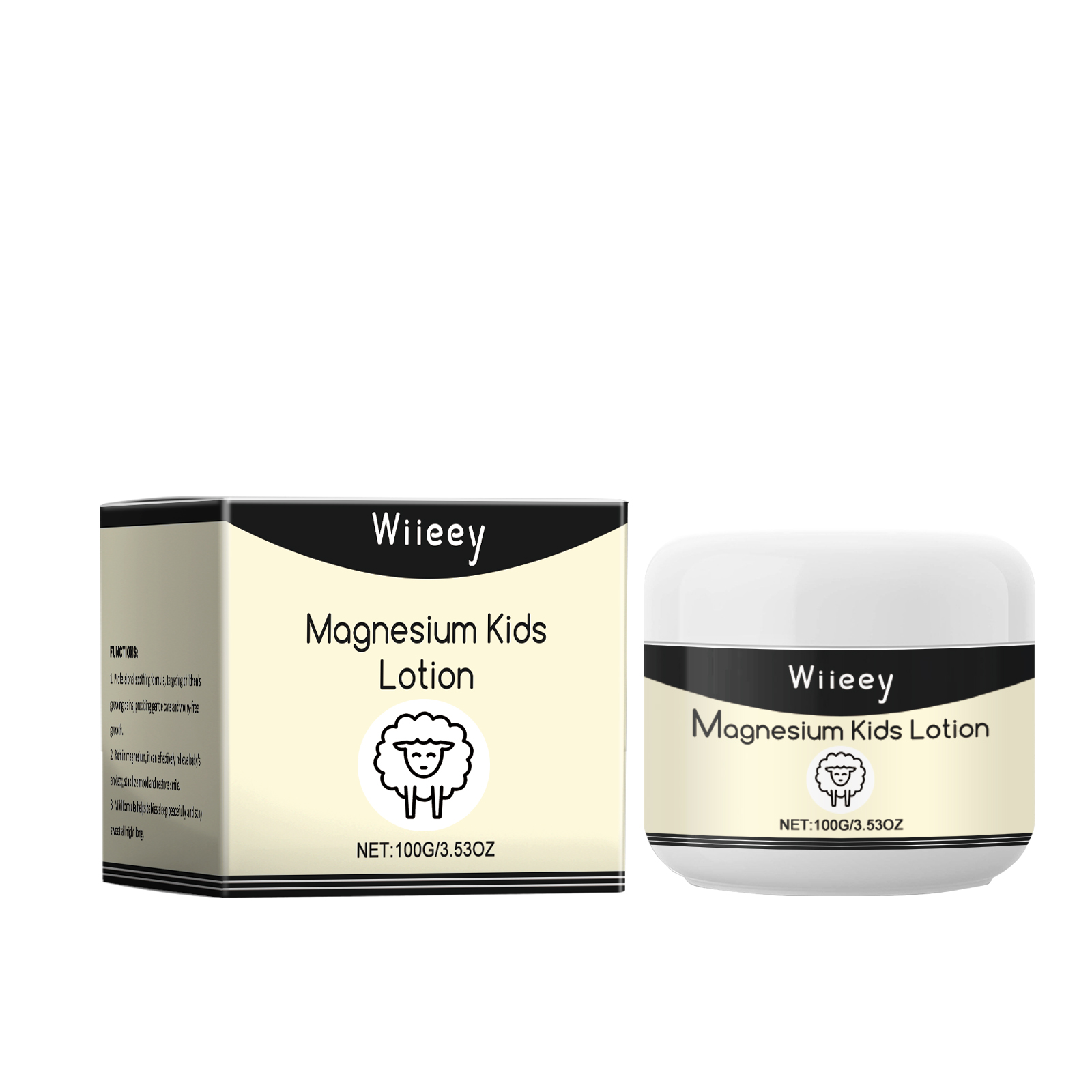Wiieey 儿童睡眠镁霜 滋润保湿温和呵护儿童身体肌肤护理睡眠霜