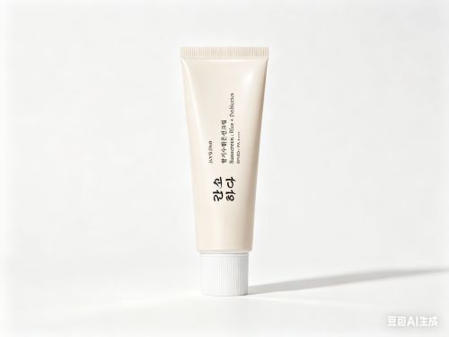 50g大米益生菌防晒霜印刷软管