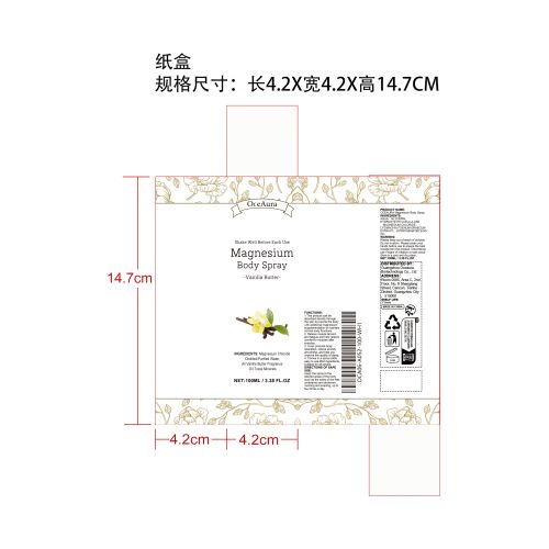 身体喷雾纸盒