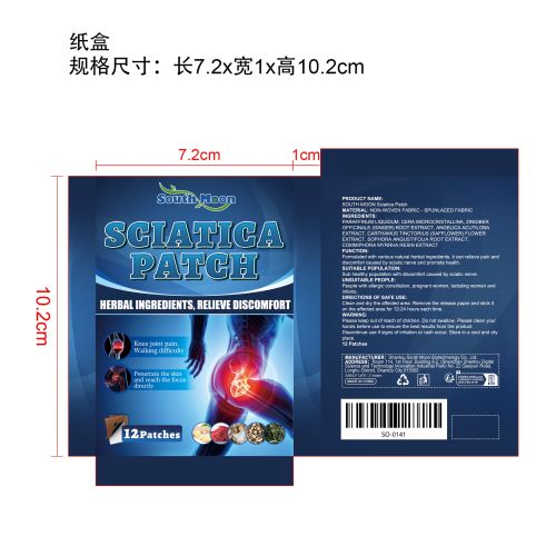 坐骨神经贴纸盒