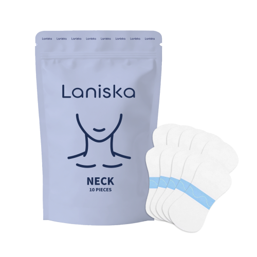 Laniska 颈部护理贴片 温和保湿轻薄贴合颈部线条护肤日常护理贴片