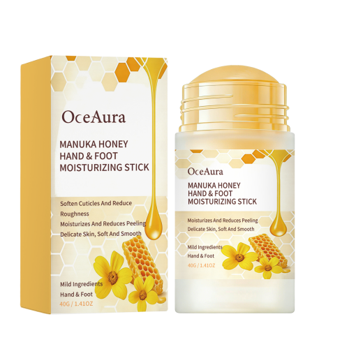OceAura 手足保湿棒 固体润肤膏温和保湿干燥脱皮手肘脚跟软化角质