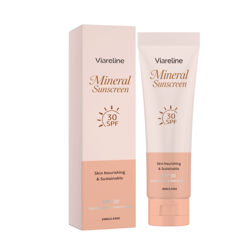 Viareline 矿物防护乳霜 清爽不粘腻轻盈质地易涂抹夏季户外防护霜