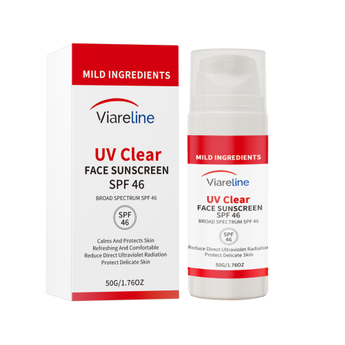 Viareline 面部清爽防护霜 夏季户外温和防护清爽不粘腻轻薄滋润