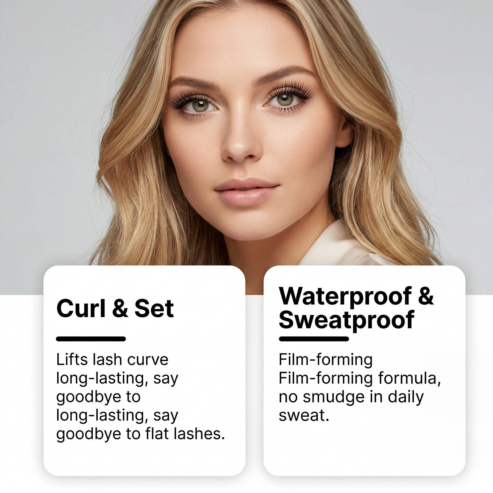 Zephoco Waterproof Mascara Black Long Lasting And Curled Lashes_voghion.com