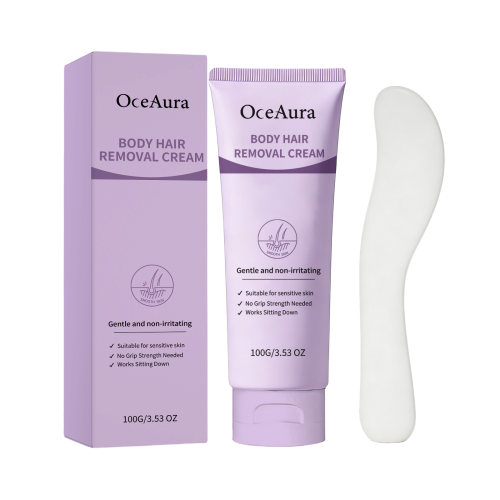 OceAura 柔滑亲肤脱毛膏 夏季清洁身体肌肤光滑柔嫩便捷温和不刺激