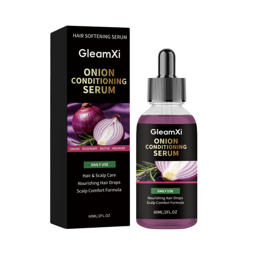 GleamXi 洋葱柔顺护发精华液 含洋葱植萃迷迭香轻香无硅油日常精华液