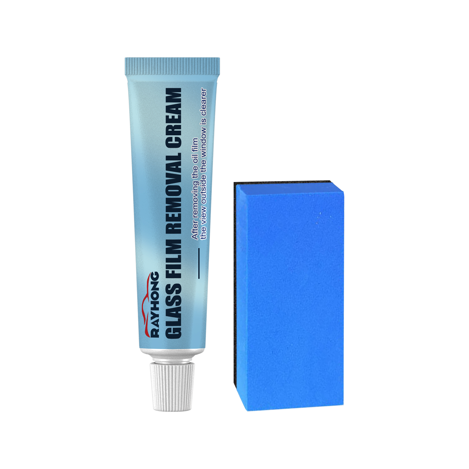 Rayhong Car Glass Oil Film Remover - Powerful Cleaning for Enhanced Visibility