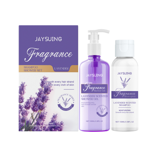 Jaysuing 薰衣草香洗发沐浴套装 温和清洁滋润身体肌肤头皮洗护套装