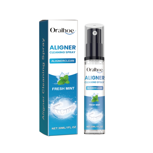Oralhoe 牙套清洁喷雾 美牙假牙清洁修饰牙齿假牙套清洁喷雾便携
