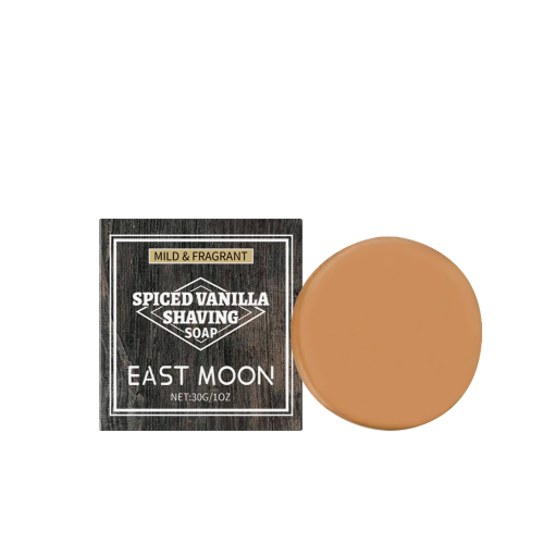 East Moon 香草男士剃须皂 细腻泡沫舒适剃须体验温和呵护肌肤