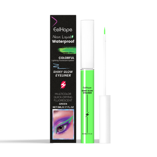 Eelhope 荧光眼线液（绿色） 彩色魅力眼线双眼持久顺滑滋润不掉色眼线笔