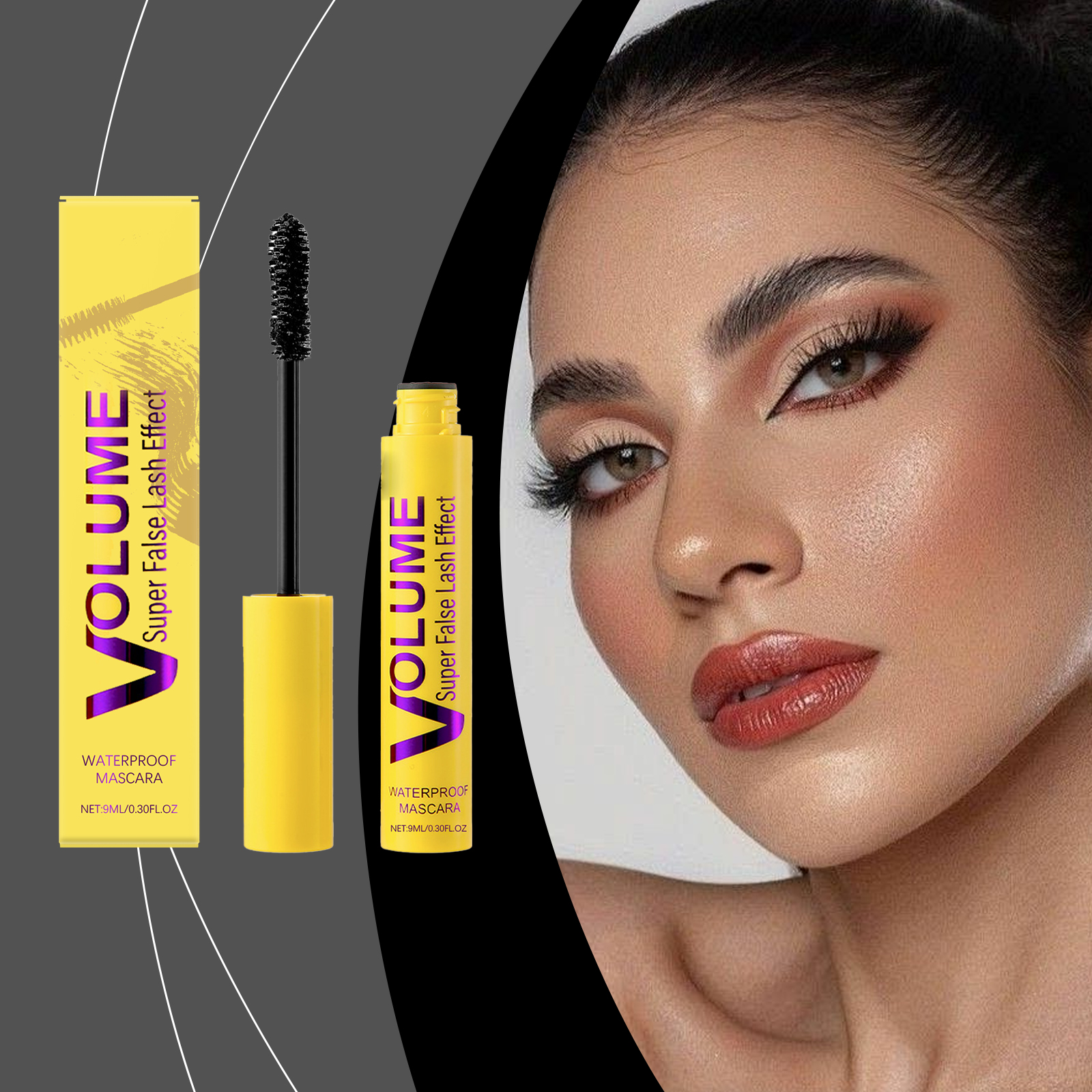 AMZ Mascara Takes Care Of The Base Of Eyelashes Naturally And Lastingly Without Smudging Or Fading. It Is Portable, Light And Does Not Form_voghion.com
