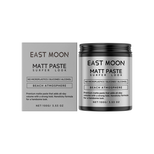 East Moon 头发哑光定型霜 持久造型轻盈蓬松丰盈柔顺男女通用便携