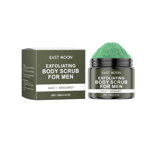 East Moon 佛手鼠尾草男士磨砂膏 温和清洁肌肤去角质洁净磨砂膏