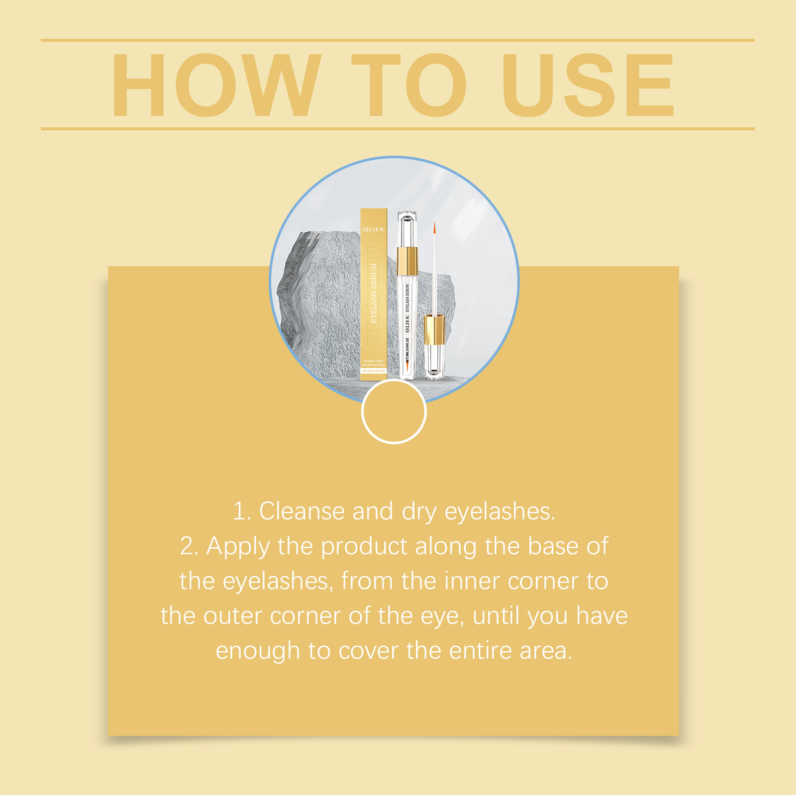 Eelhoe Mascara Für Sanfte Wimpernpflege Und Natürliches Make-up_voghion.com