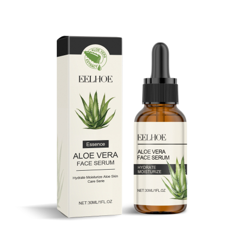 EELHOE 芦荟护肤精华液 净透面部保湿锁水亮泽肌肤清爽精华液