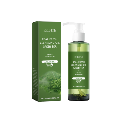 EELHOE 绿茶卸妆油 温和卸妆舒缓脸部眼唇可用清爽不紧绷卸妆油